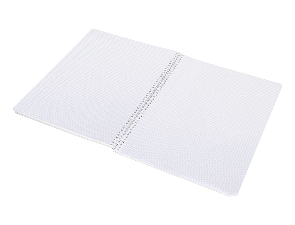 CUADERNO ESPIRAL LIDERPAPEL FOLIO SMART TAPA BLANDA 80H 60GR CUADRO 5MM CON MARGEN COLORES SURTIDOS