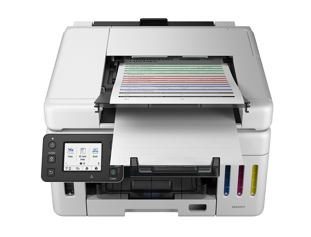 EQUIPO MULTIFUNCION CANON MAXIFY GX6550 TINTA COLOR 24 PPM NEGRO/15 PPM COLOR DIN A4 WIFI IMPRESORA ESCANER