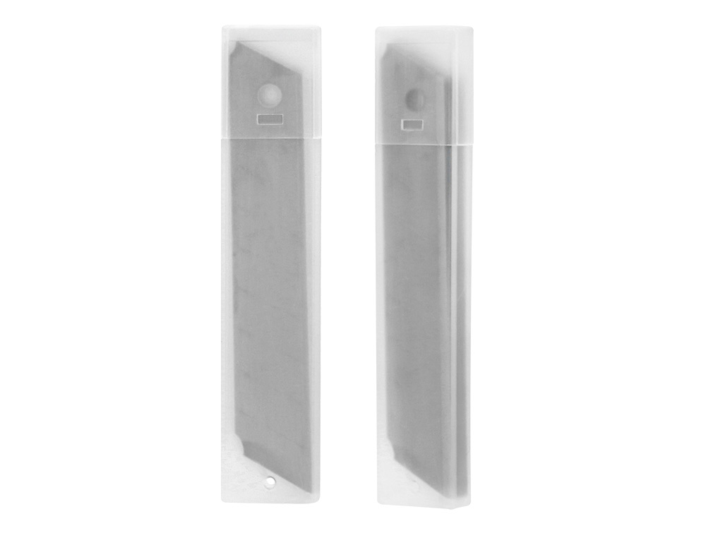 REPUESTO CUTER Q-CONNECT ANCHO PARA MODELOS KF10632/KF10635/KF10937/KF10634 CUCHILLA 18 MM BLISTER 12 UNIDADES
