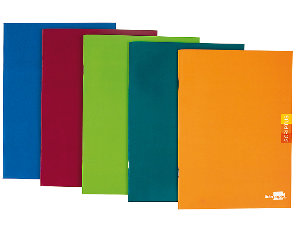 LIBRETA LIDERPAPEL SCRIPTUS A4 48 HOJAS 90G/M2 RAYADO Nº46
