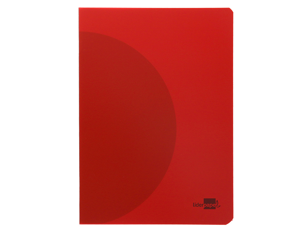 LIBRETA LIDERPAPEL 360 TAPA DE PLASTICO A5 48 HOJAS 90G/M2 CUADRO 3MM CON MARGEN COLORES SURTIDOS