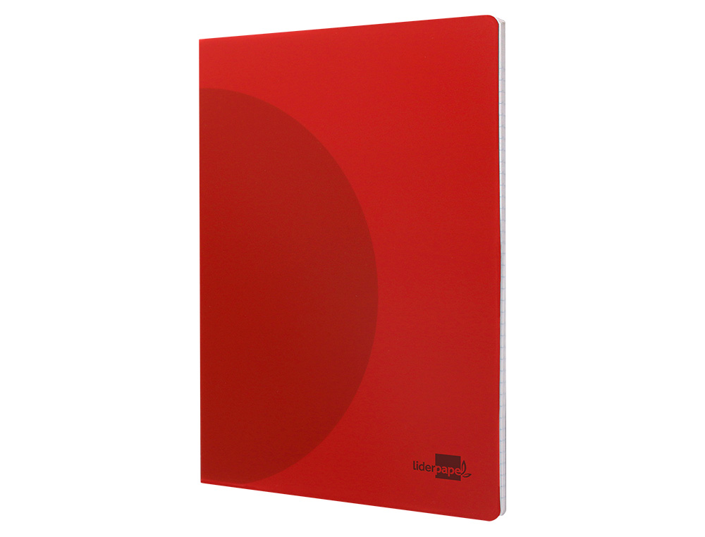 LIBRETA LIDERPAPEL 360 TAPA DE PLASTICO A5 48 HOJAS 90G/M2 CUADRO 3MM CON MARGEN COLORES SURTIDOS