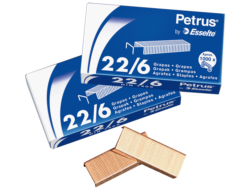 GRAPAS PETRUS N 26/6 CAJA DE 5000 UNIDADES