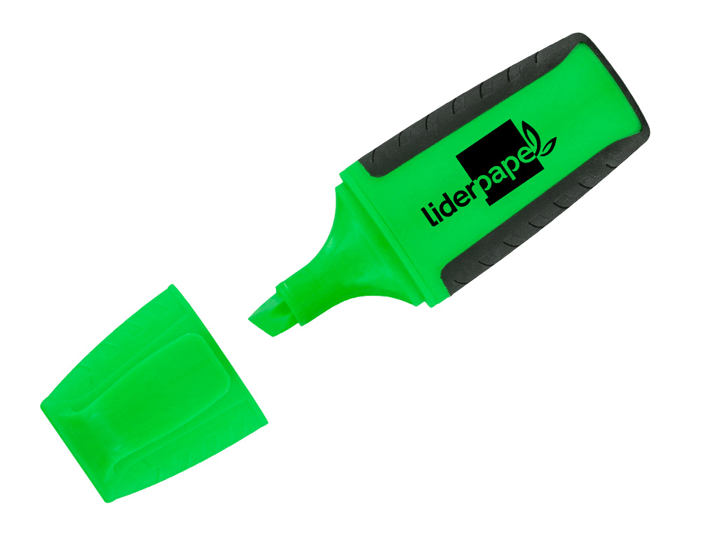 ROTULADOR LIDERPAPEL MINI FLUORESCENTE VERDE